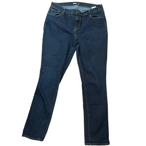 Old Navy Curvy Women’s Jeans Blue Skinny Leg Zipper/Button Closure Denim Size 10